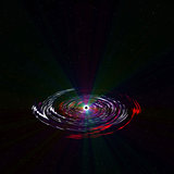 Black Hole in deep space