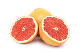 fresh ripe grapefruit