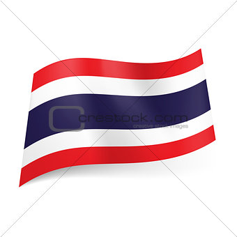 State flag of Thailand.