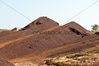 Copper mine tailings
