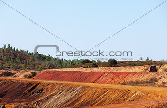 Copper mine tailings