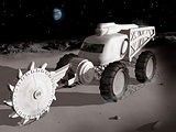 Mining on the moon