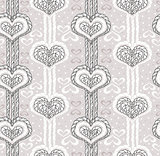 Abstract cute heart pattern