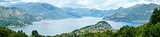 Summer Lake Como panorama (Italy)