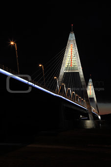 Bridge night view