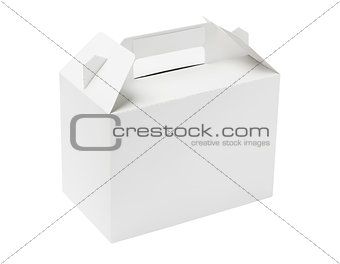 White Cake Box 