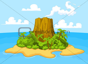  Volcano island
