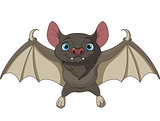 Halloween bat  flying