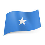 State flag of Somalia.