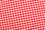 Red and white fabric