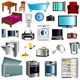 Appliances and furniture