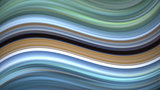 Abstract blue and green wave background.