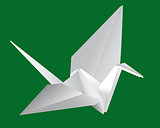 Japanese paper crane