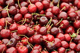 Fresh seasonal cherries