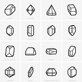 Crystal icons