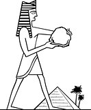 Pharaoh and the Pyramid