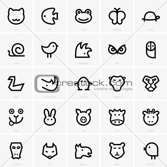 Animal icons