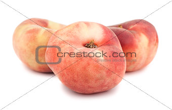 Three paraguayos flat peaches