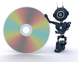 Android with DVD Disc