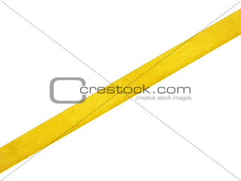 straight yellow ribbon