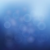 Abstract background of christmas blue lights 