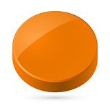 Orange disk.