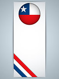 Chile Country Set of Banners