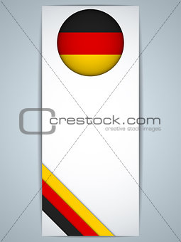 Germany Country Set of Banners