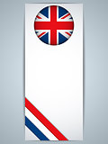 United Kingdom Country Set of Banners