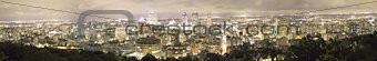 Panorama of Montreal from Mont Royal, Quebec, Canada