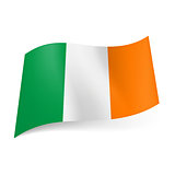 State flag of Ireland.
