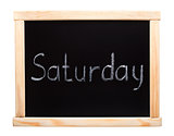 Days of the week: saturday