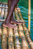 Captain's On Bamboo Boat