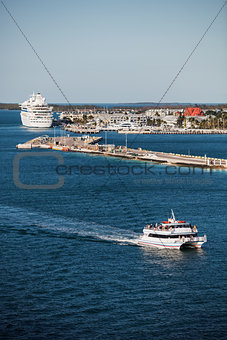Key West Port With Boats