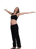 Pregnant Woman Happy