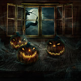 Halloween Design - Abandoned pumpkins
