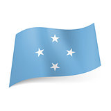 Flag of Micronesia.