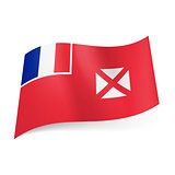 Flag of Wallis and Futuna. 
