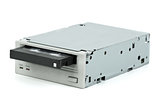 Internal tape drive unit with cassette inserted