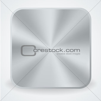 Metal button icon