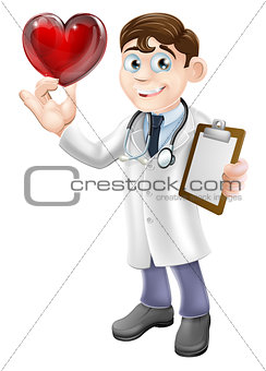Cartoon Heart Doctor