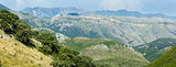 Summer  Llogara pass (Albania) panorama.