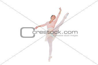 Gorgeous ballerina dancing