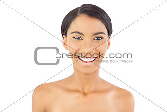 Smiling beautiful woman posing