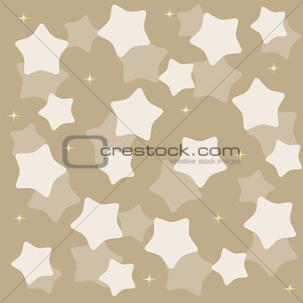 golden yellow stars over blue background vector illustration
