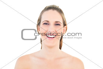 Portrait of smiling woman