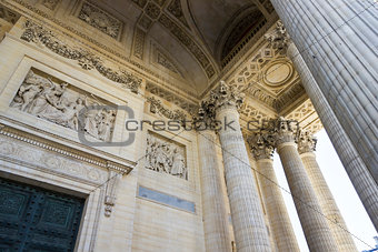 bas relief, Pantheon, Paris, France