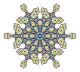 Ottoman floral pattern motif