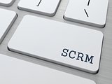 SCRM. Information Technology Concept.
