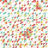 Geometric background in vintage colors
